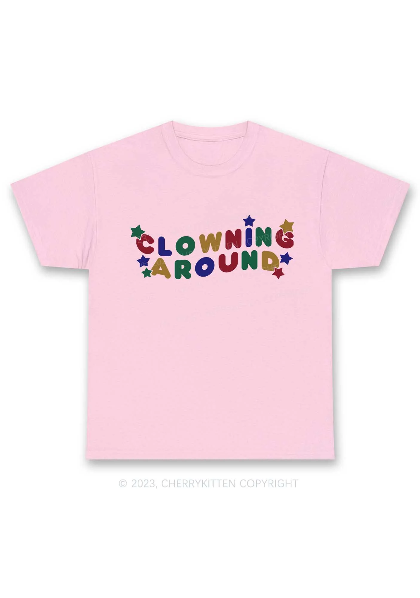 Clowning Around Y2K Chunky Shirt Cherrykitten - Image 6
