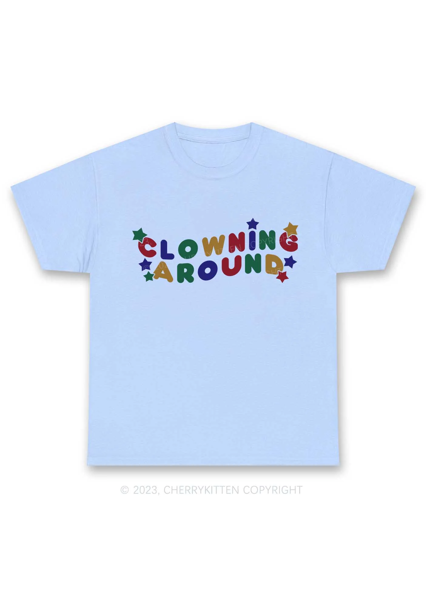 Clowning Around Y2K Chunky Shirt Cherrykitten - Image 7