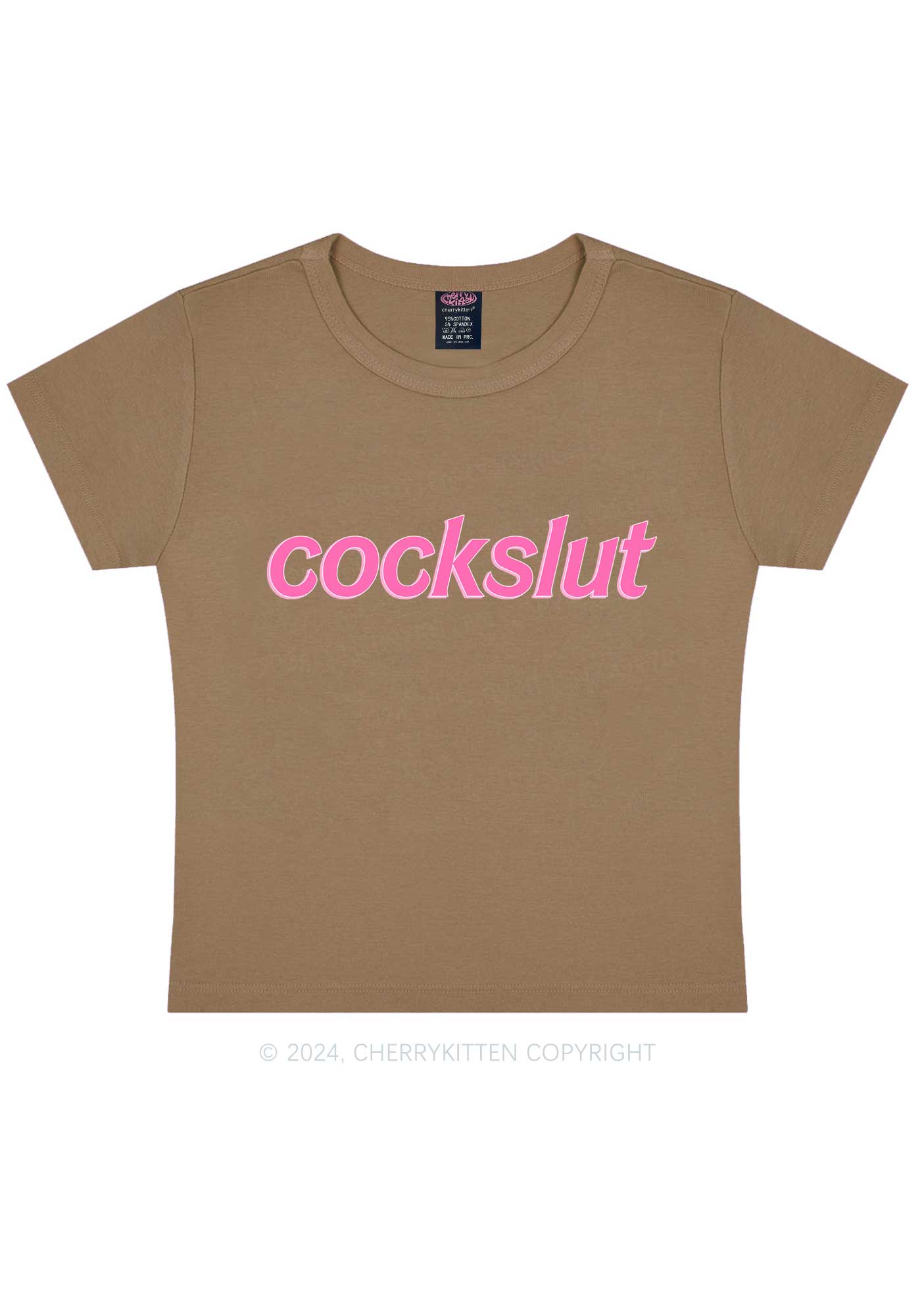 Cockslxt Y2K Baby Tee Cherrykitten - Image 6