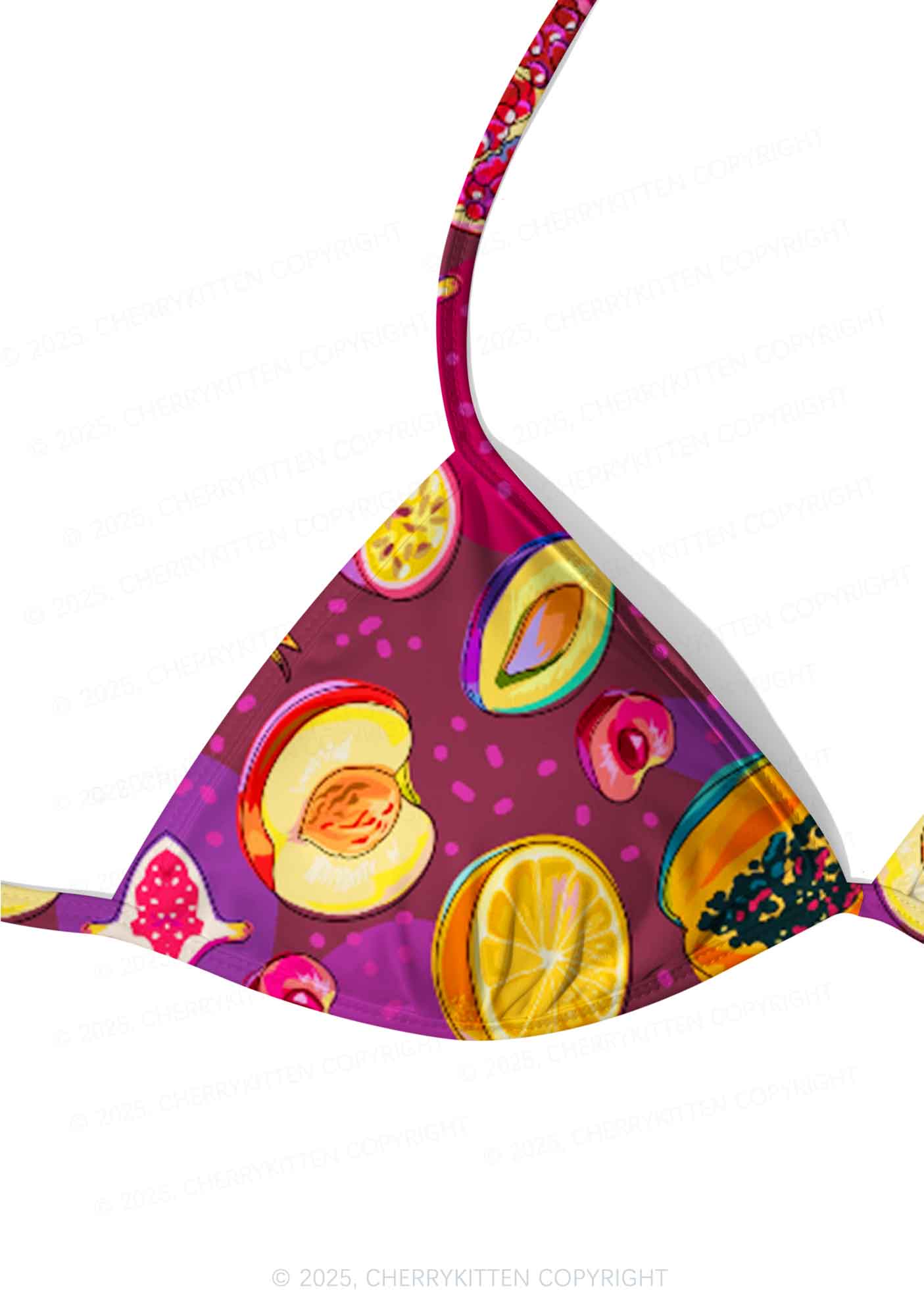 Colorful Fruits Y2K Print Bikini Set Cherrykitten - Image 4
