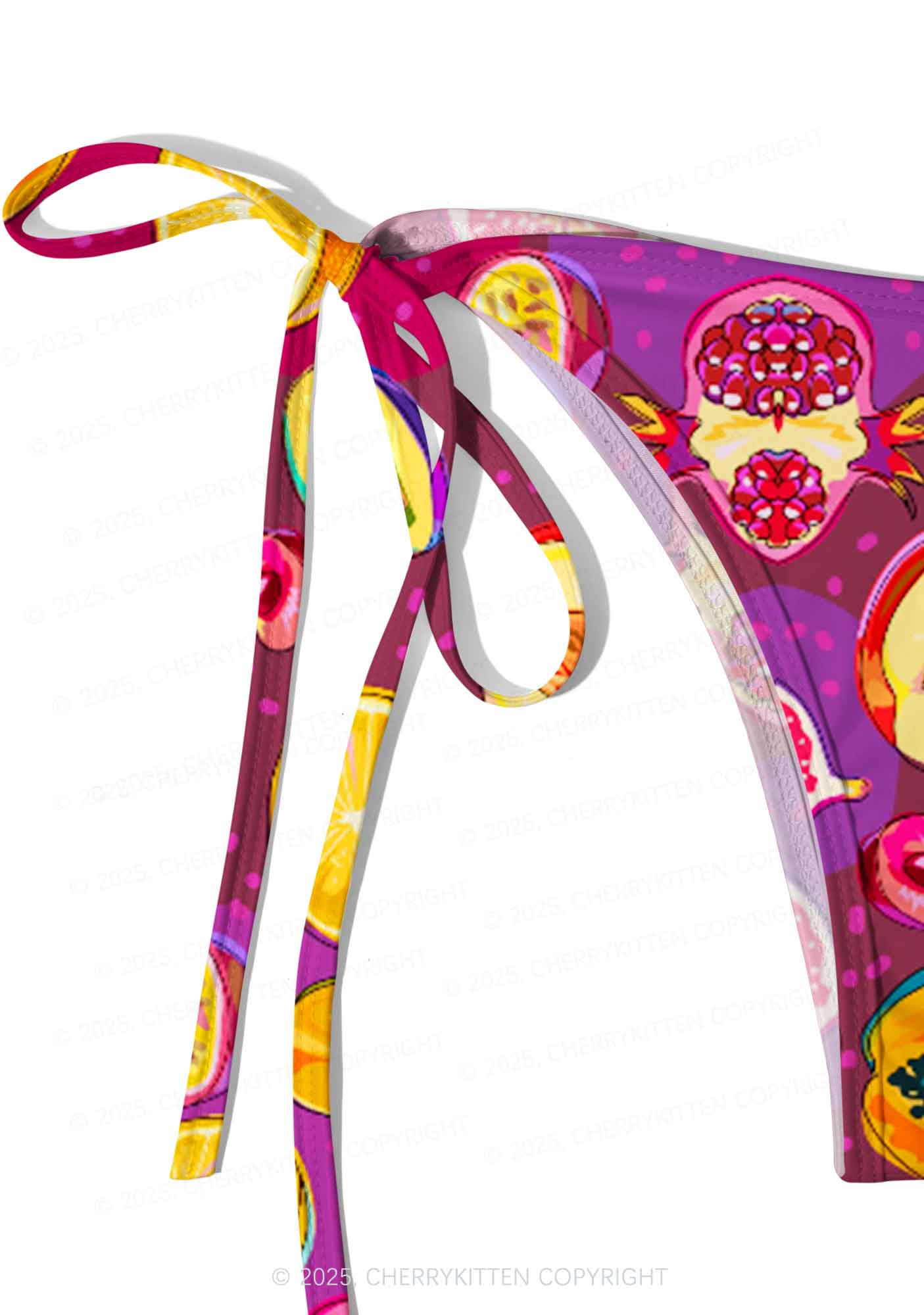 Colorful Fruits Y2K Print Bikini Set Cherrykitten - Image 5