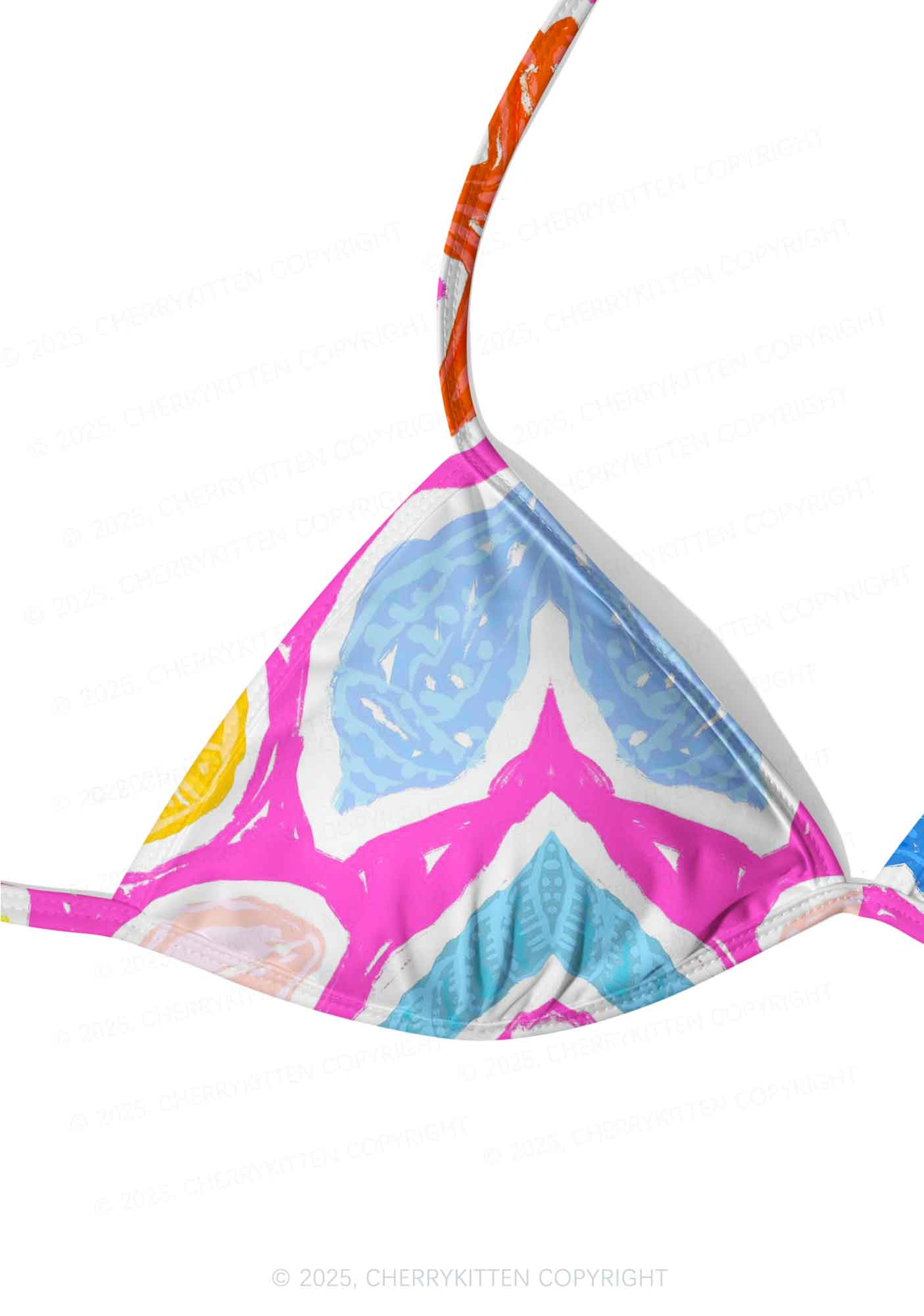 Colorful Seashell Y2K Print Bikini Set Cherrykitten - Image 4