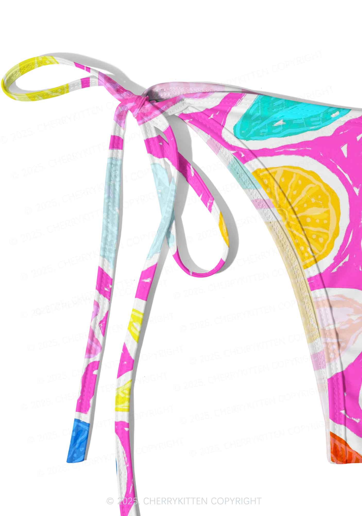 Colorful Seashell Y2K Print Bikini Set Cherrykitten - Image 5