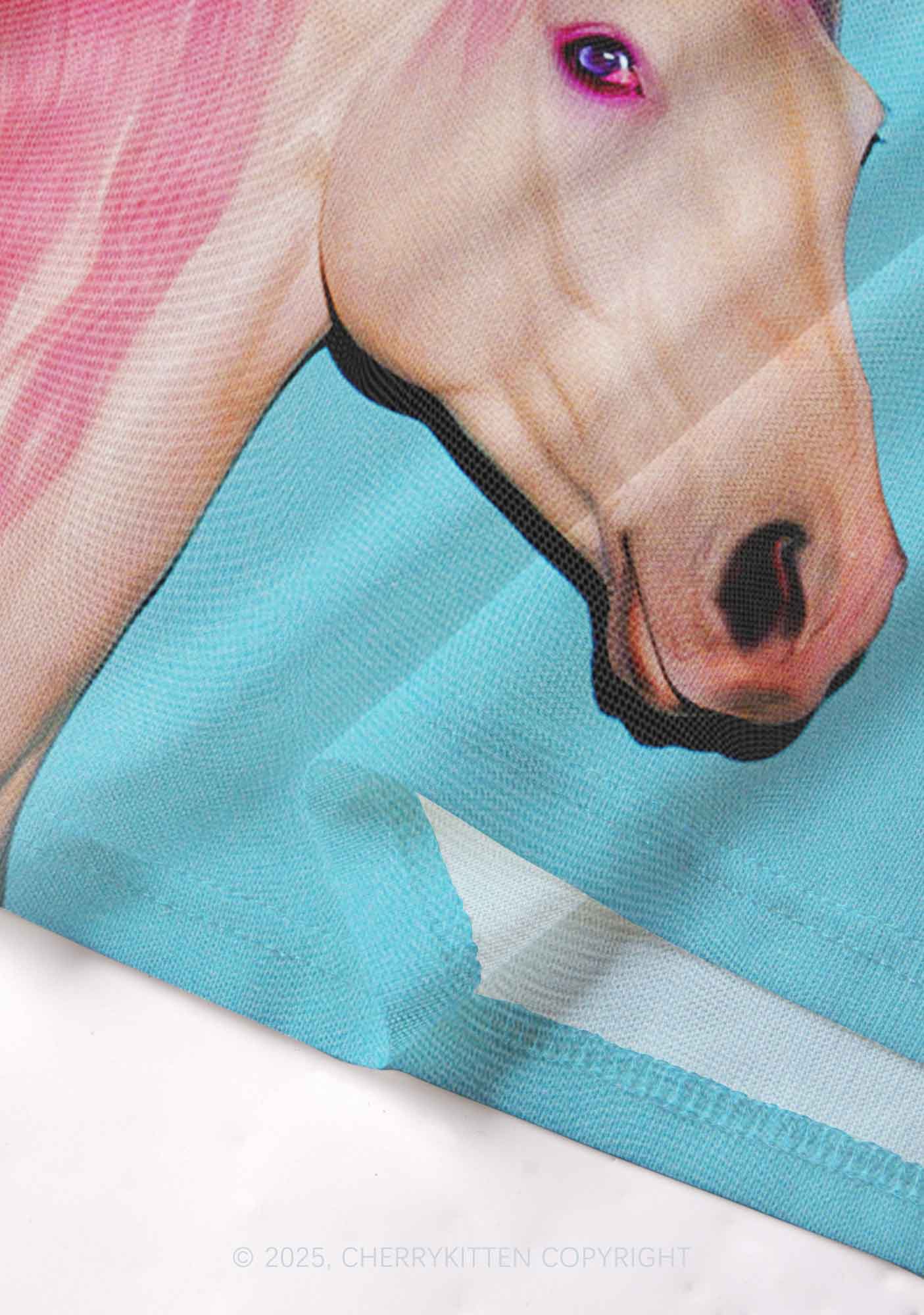 Colorful Unicorn Y2K Mesh Cami Tank Cherrykitten - Image 4