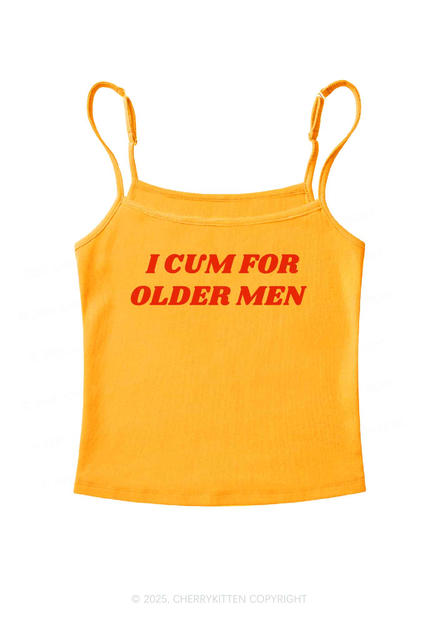 Come For Older Men Y2K Spaghetti Strap Cami Cherrykitten - Image 6