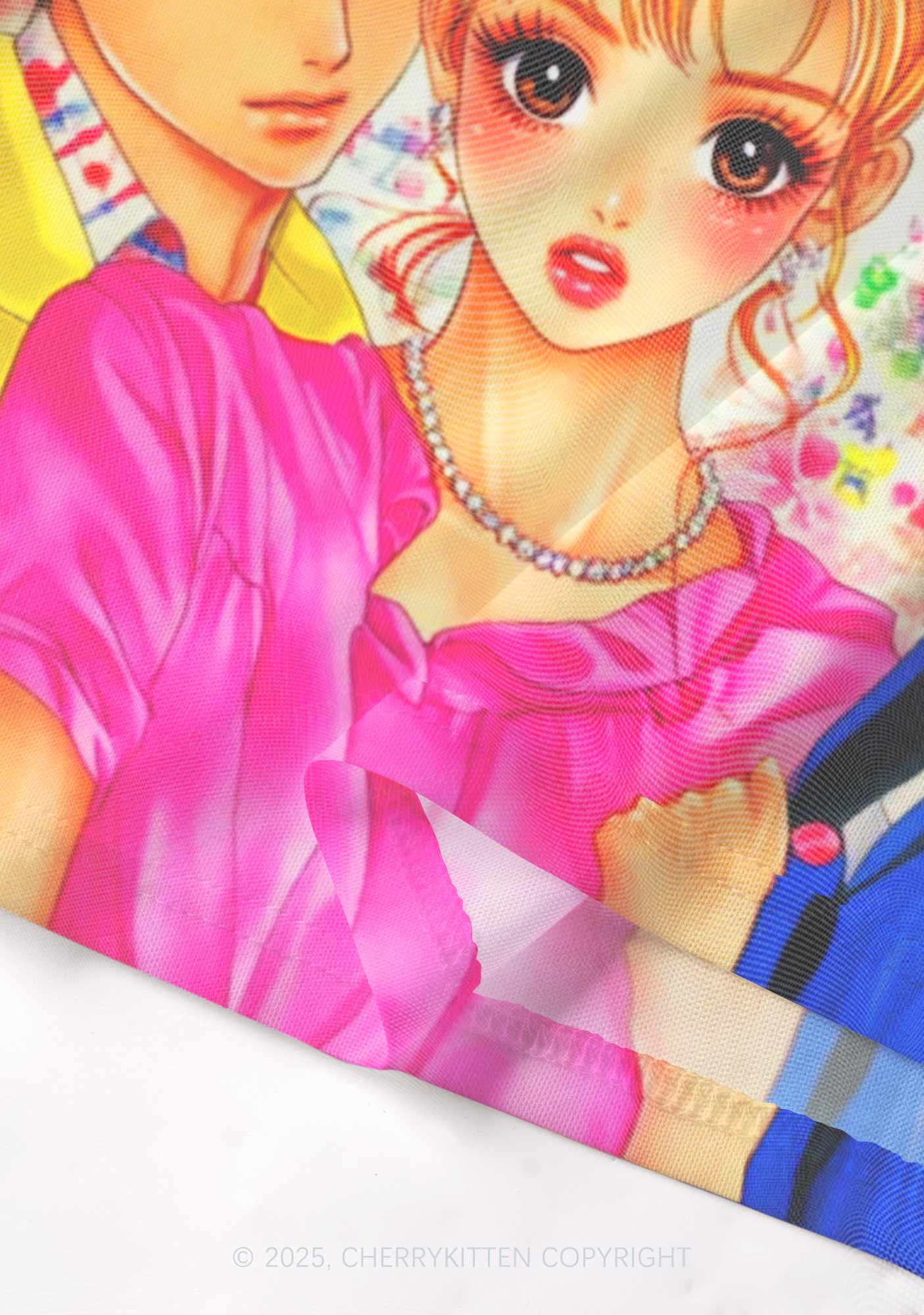 Comic Youth Y2K Mesh Cami Tank Cherrykitten - Image 4