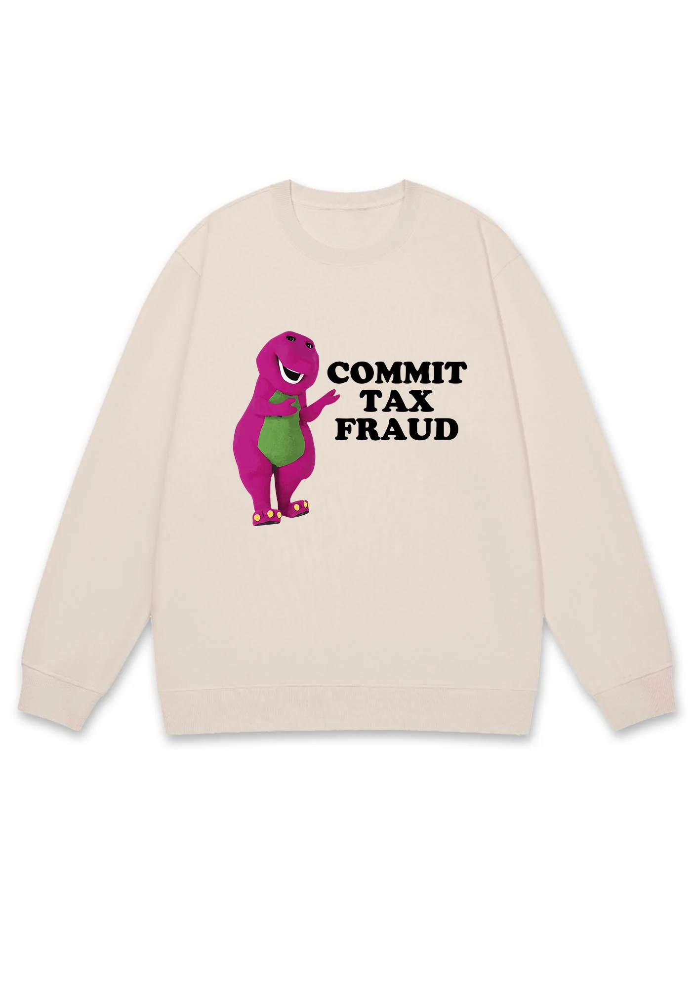 Commit Tax Fraud Y2K Sweatshirt - Image 5