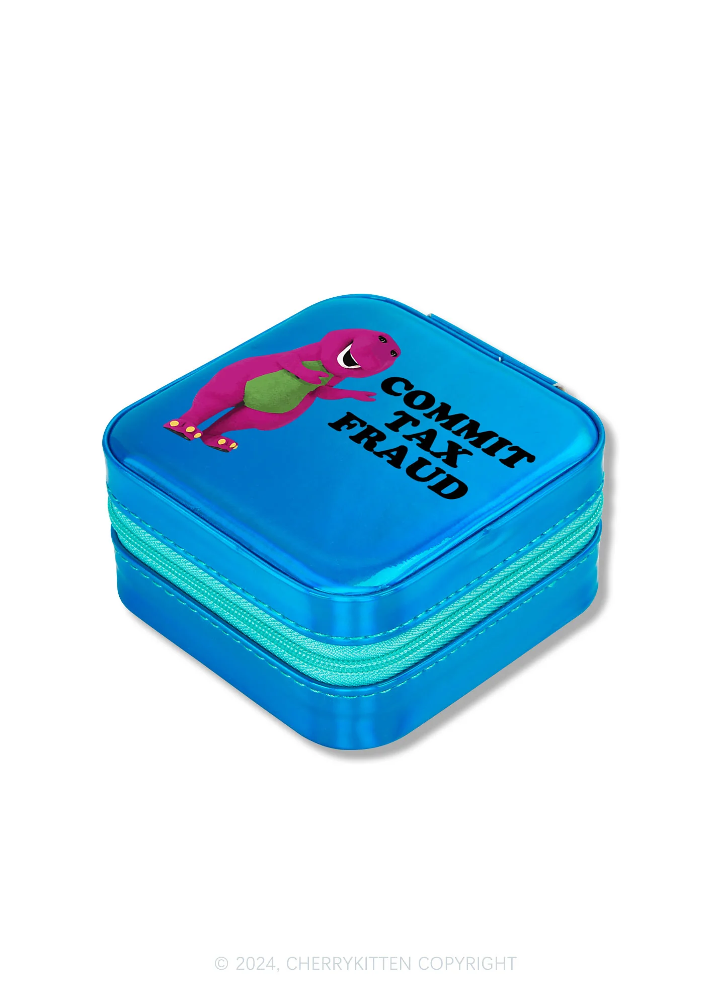 Commit Tax Fraud Y2K Portable Jewelry Box Cherrykitten - Image 2