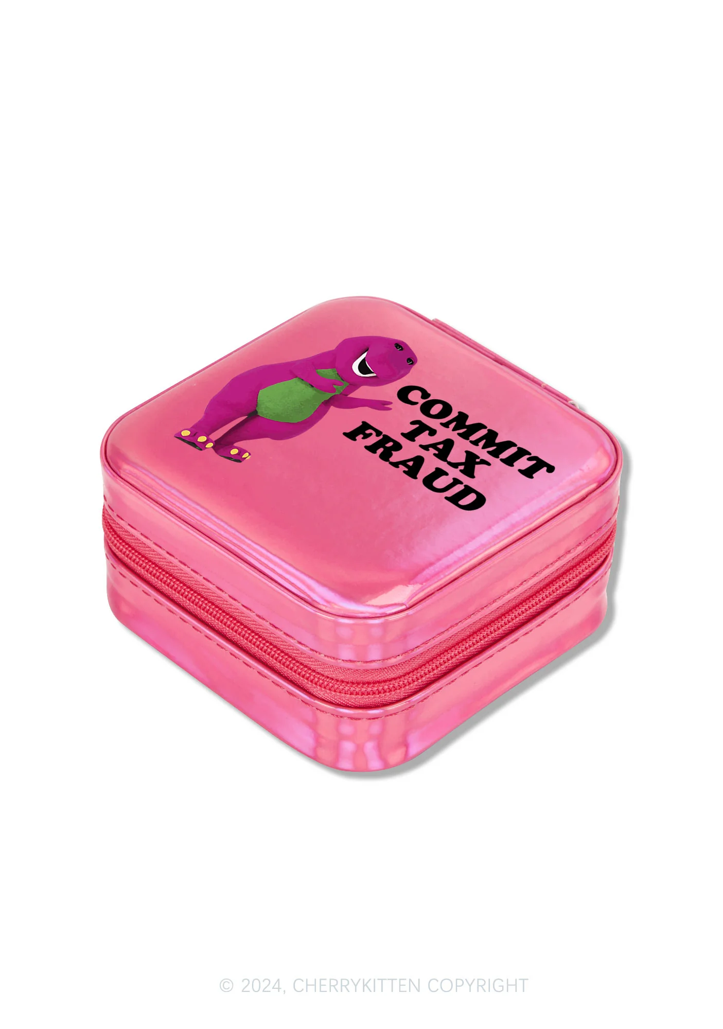 Commit Tax Fraud Y2K Portable Jewelry Box Cherrykitten - Image 3