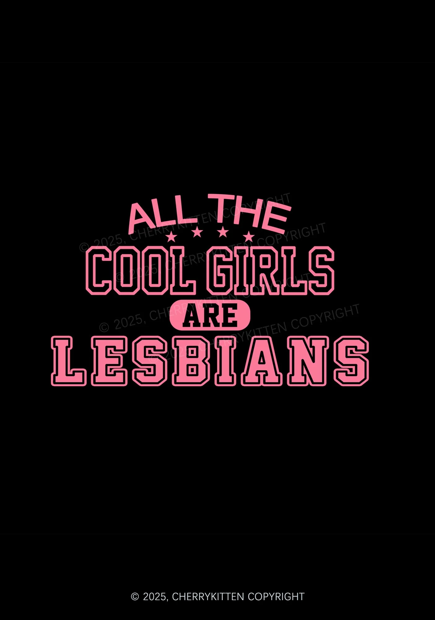 Cool Girls Are Lesbians Pride 1Pc Y2K Pin Badge Cherrykitten - Image 2