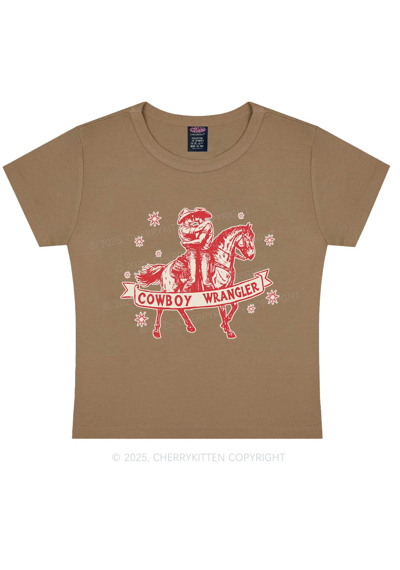 Cowboy Wrangler Pride Y2K Baby Tee Cherrykitten - Image 10