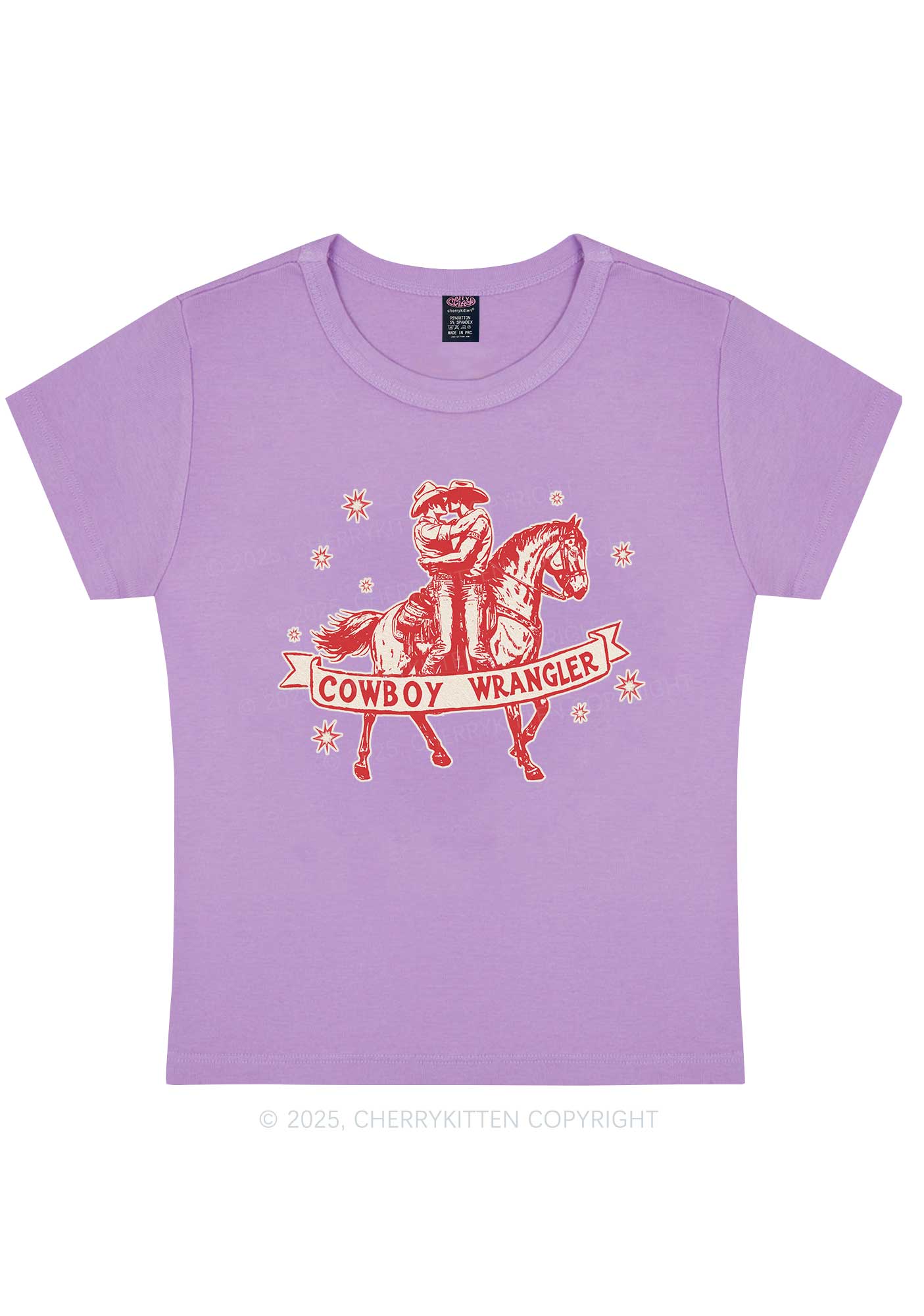 Cowboy Wrangler Pride Y2K Baby Tee Cherrykitten - Image 5