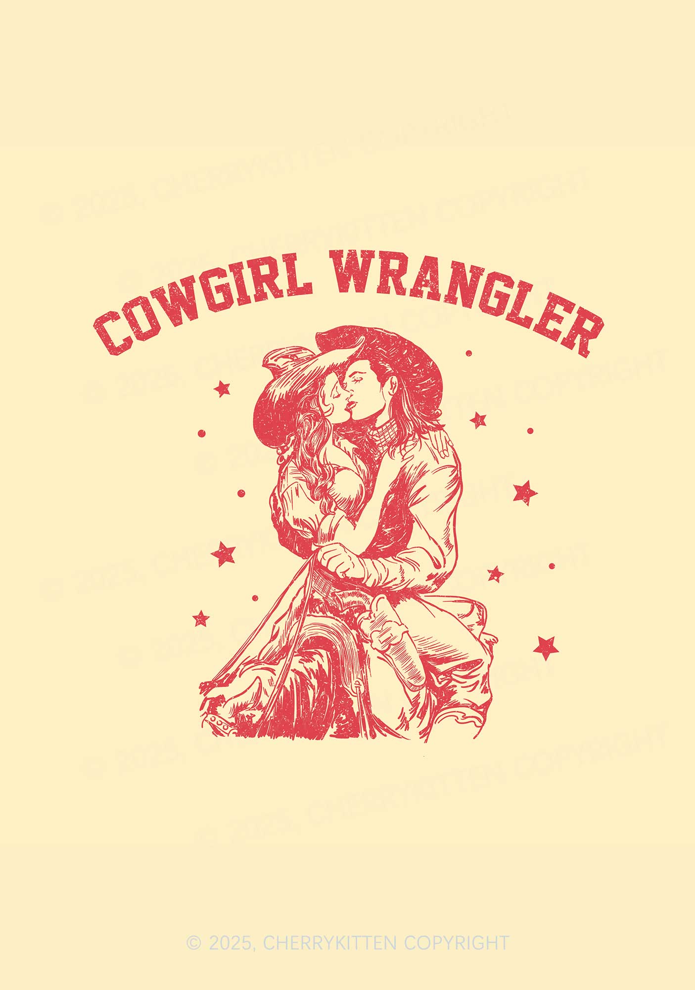 Cowgirl Wrangler Pride 1Pc Y2K Pin Badge Cherrykitten - Image 2