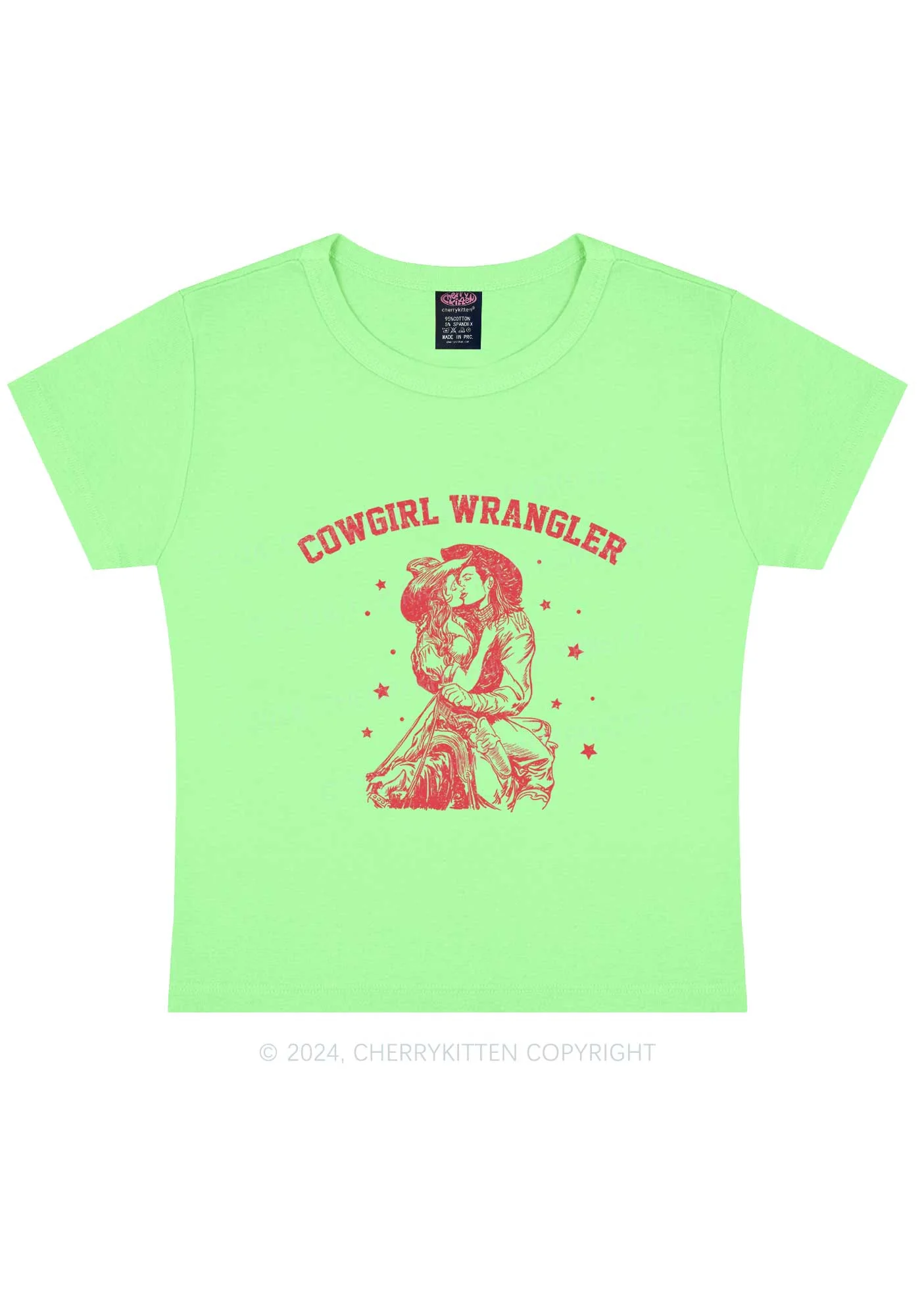 Cowgirl Wrangler Y2K Baby Tee Cherrykitten - Image 12