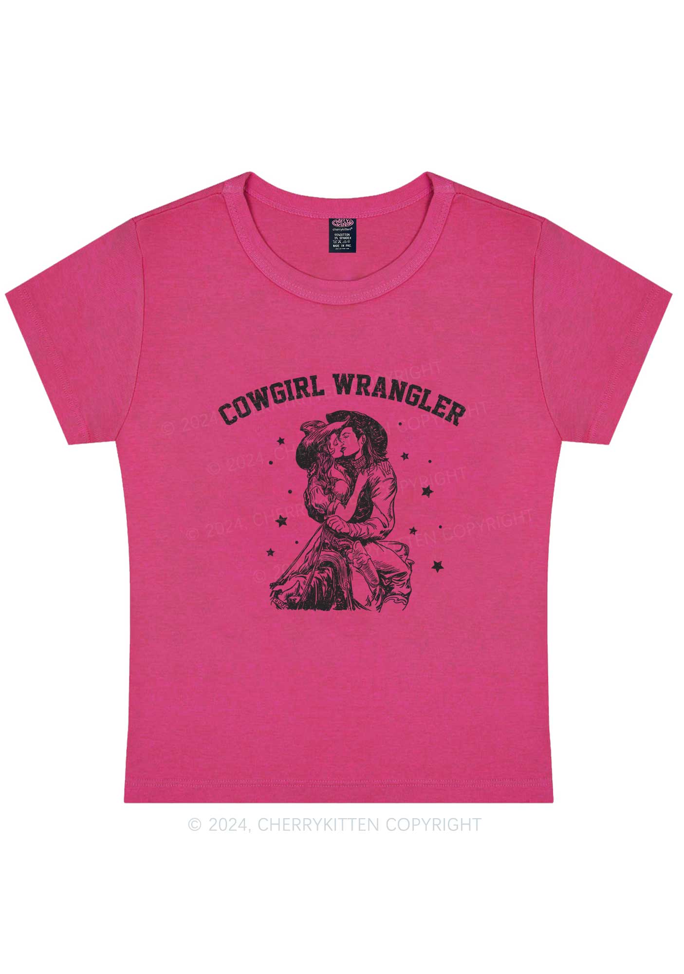 Cowgirl Wrangler Y2K Baby Tee Cherrykitten - Image 7