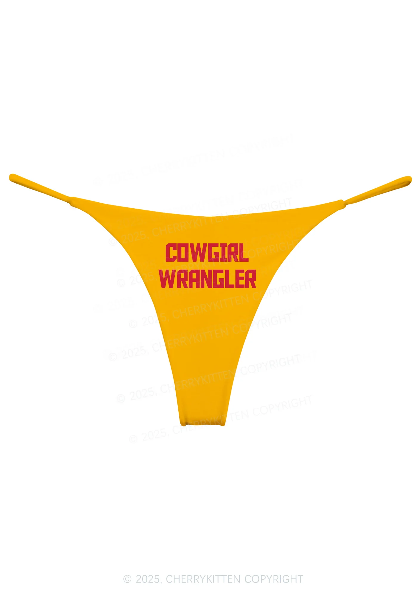 Cowgirl Wrangler Y2K Bikini String Thong Cherrykitten - Image 4