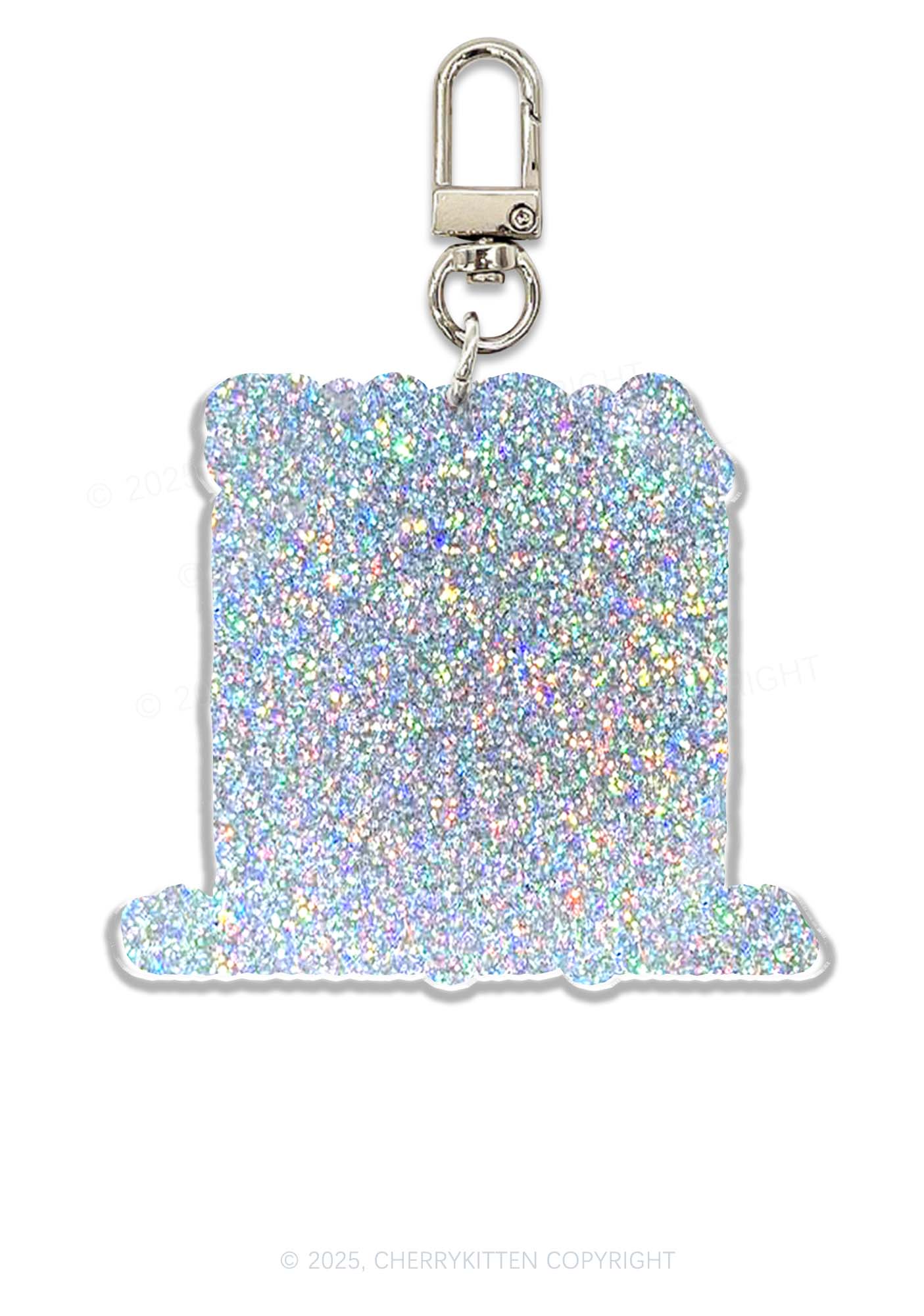 Crazy Books 1Pc Y2K Glitter Keychain Cherrykitten - Image 2
