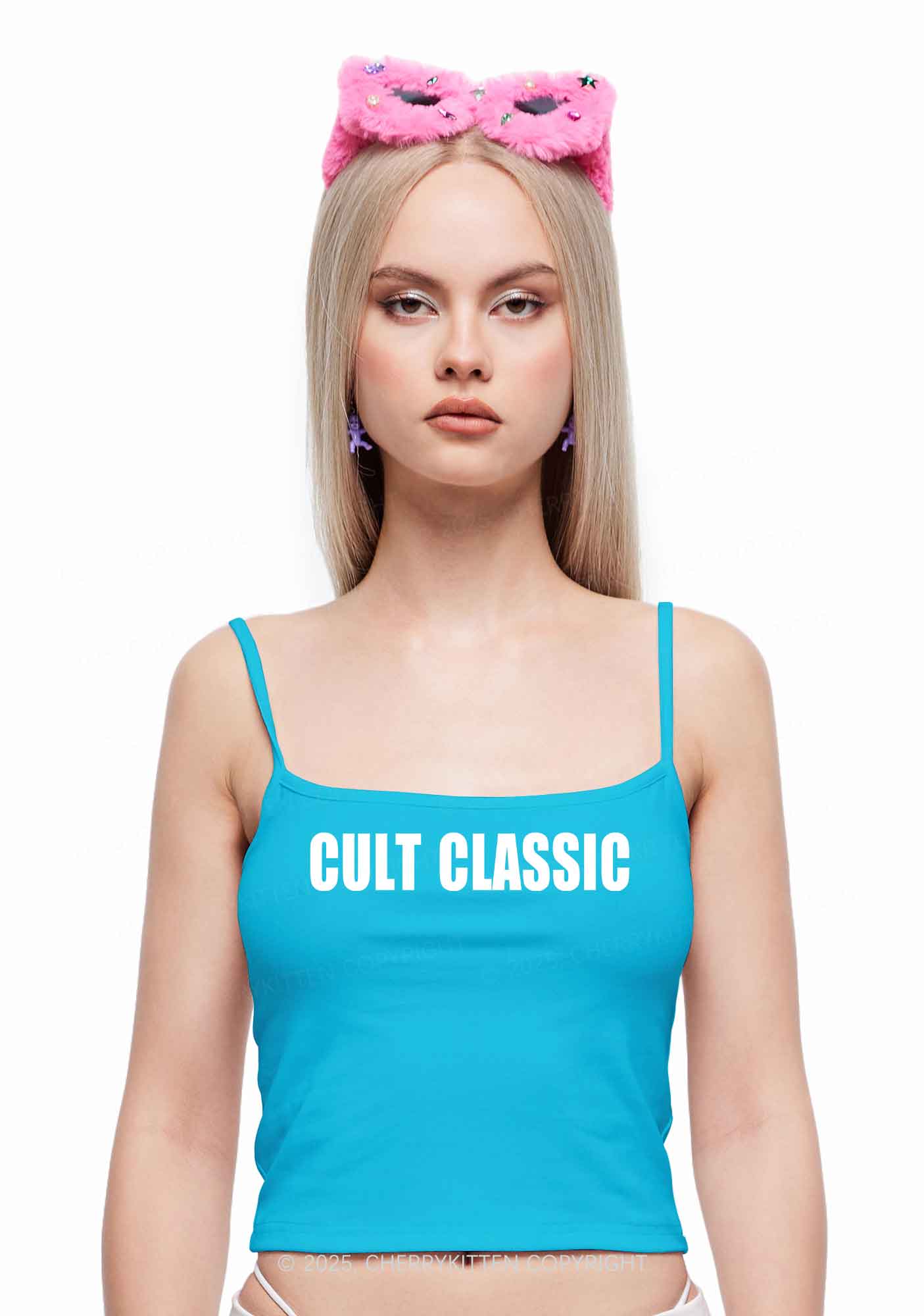 Cult Classic Y2K Spaghetti Strap Cami Cherrykitten - Image 2