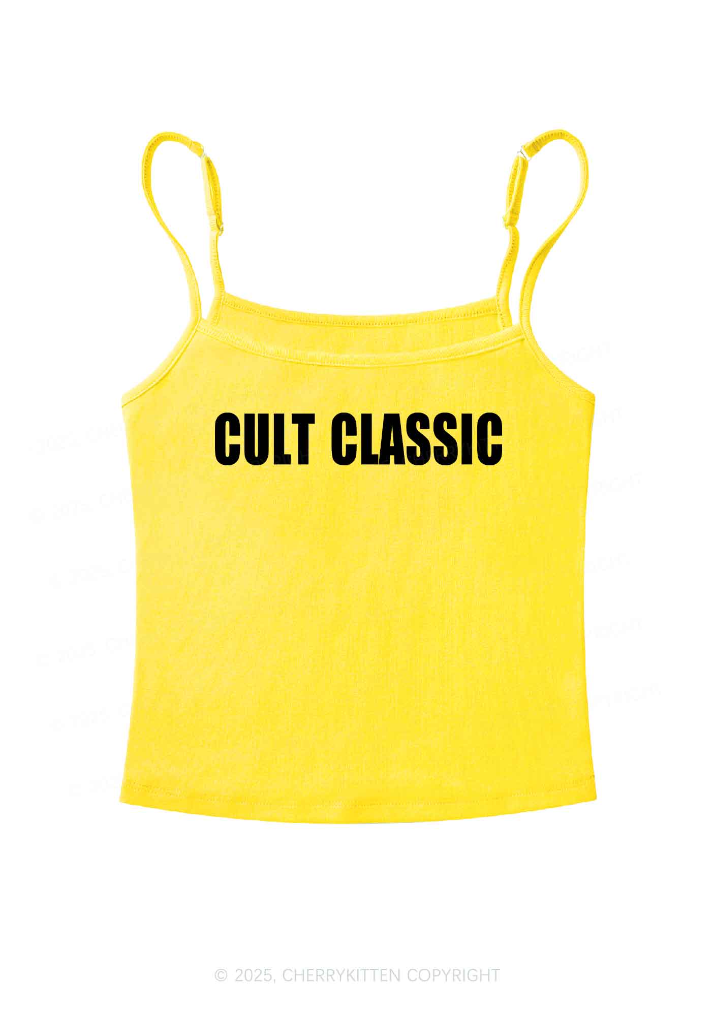 Cult Classic Y2K Spaghetti Strap Cami Cherrykitten - Image 7