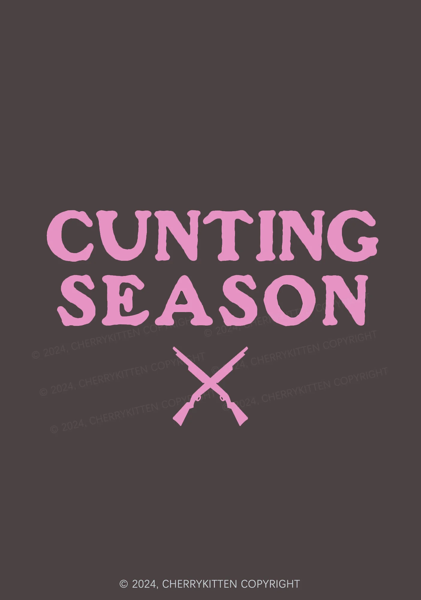 Cunting Season 1Pc Y2K Pin Badge Cherrykitten - Image 2