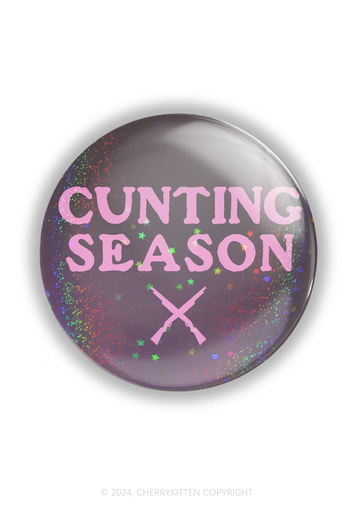 Cunting Season 1Pc Y2K Pin Badge Cherrykitten - Image 6