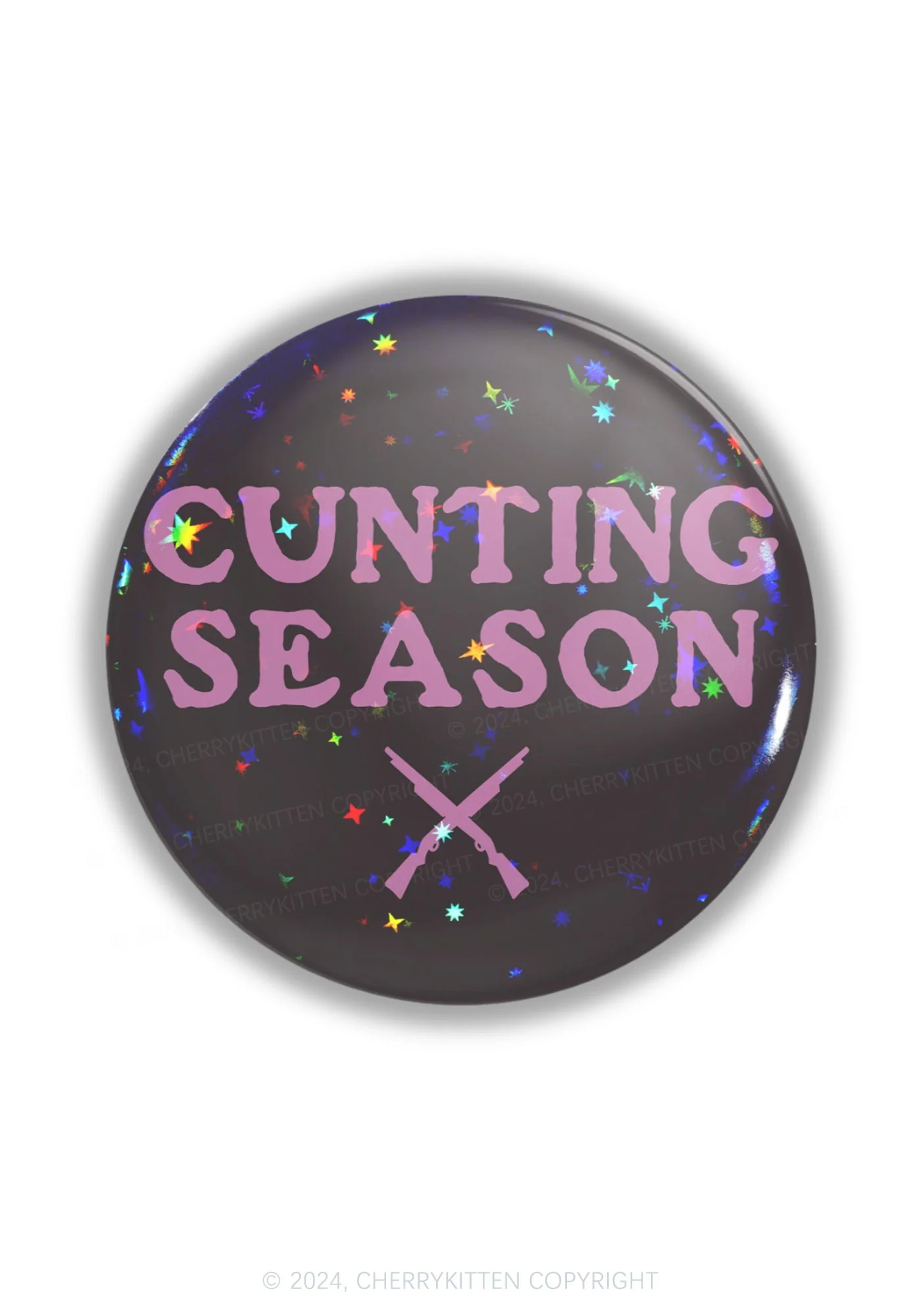 Cunting Season 1Pc Y2K Pin Badge Cherrykitten - Image 7