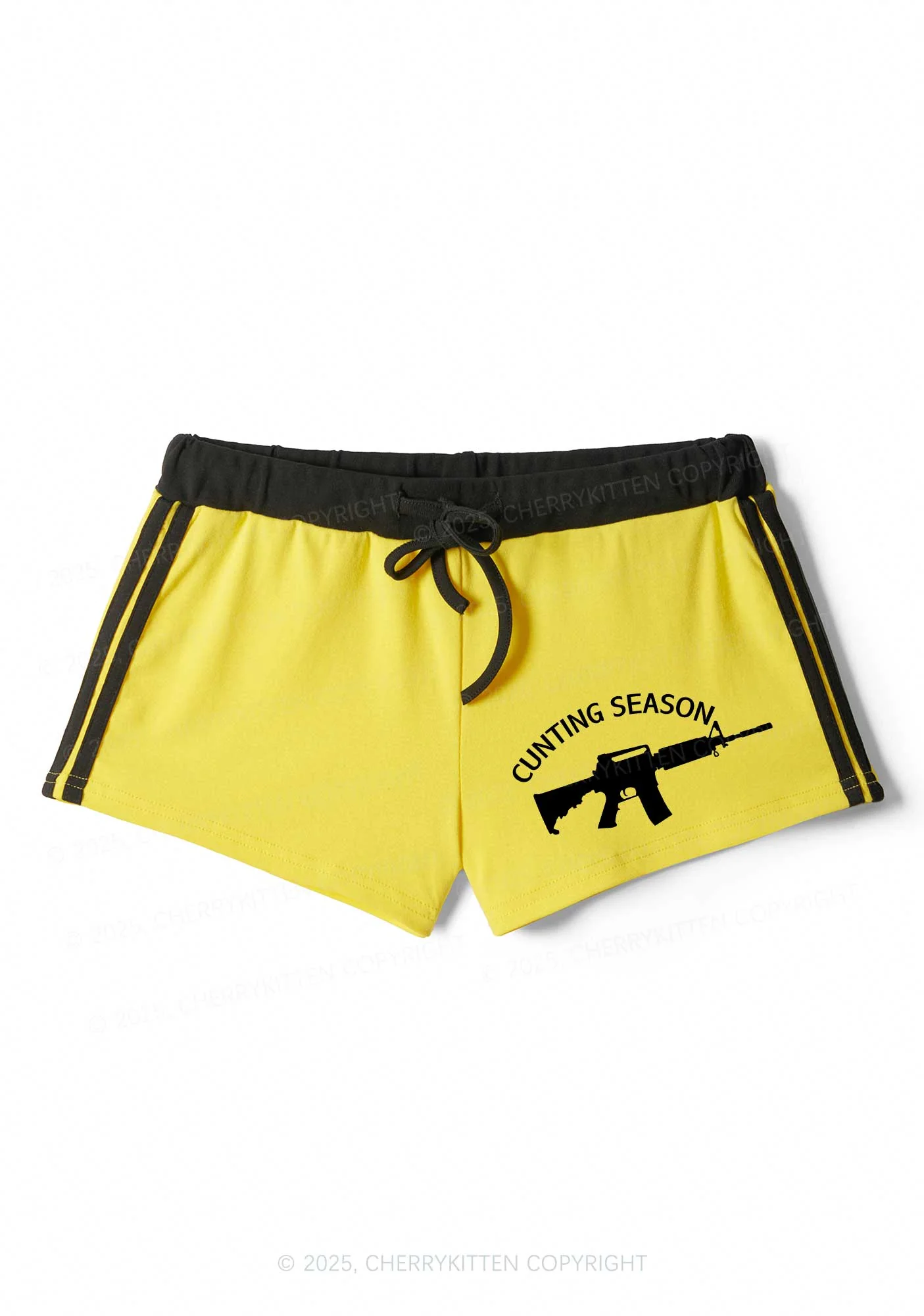 Cunting Season Y2K Drawstring Mini Shorts Cherrykitten - Image 4