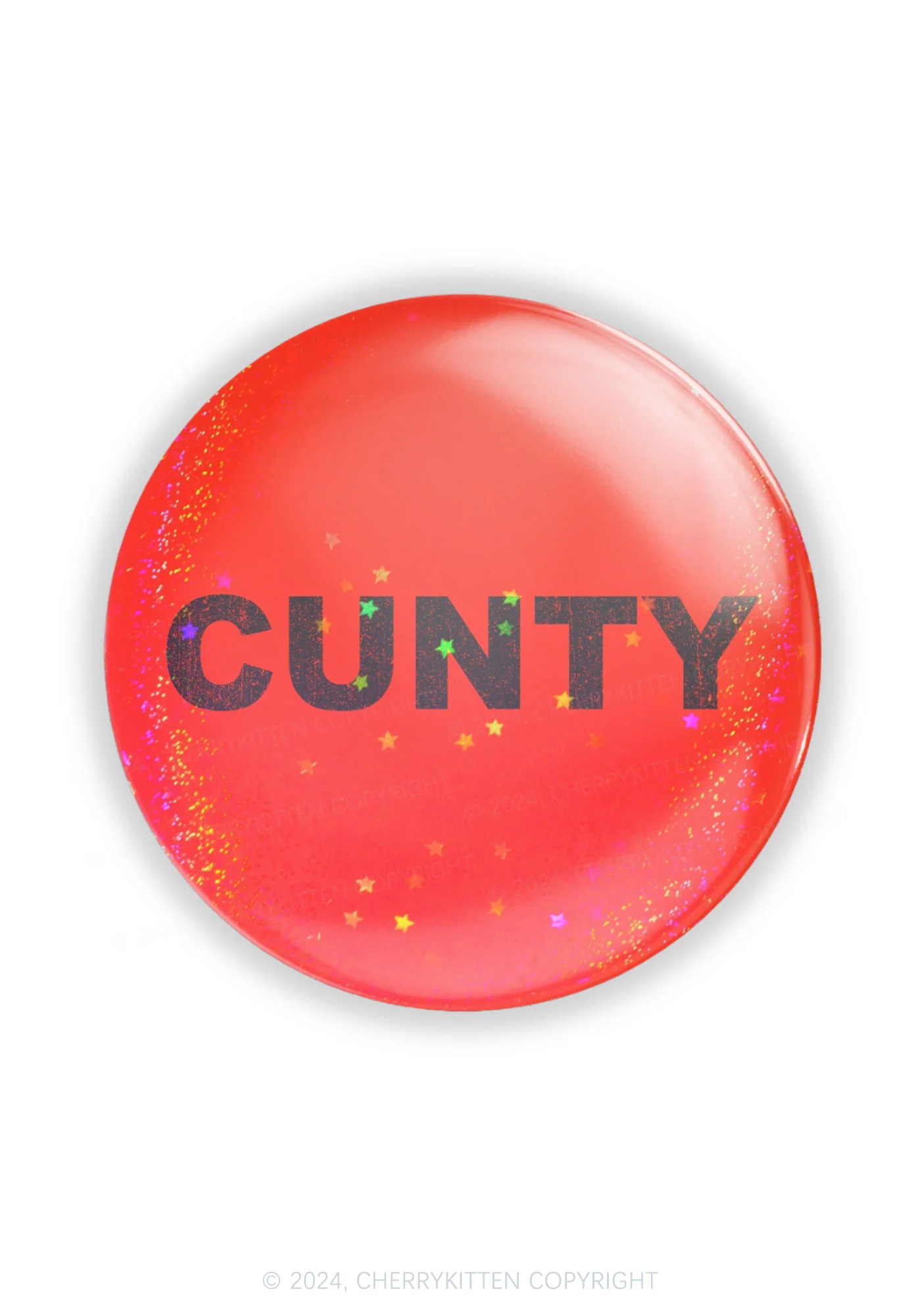 Cunty 1Pc Y2K Pin Badge Cherrykitten - Image 7