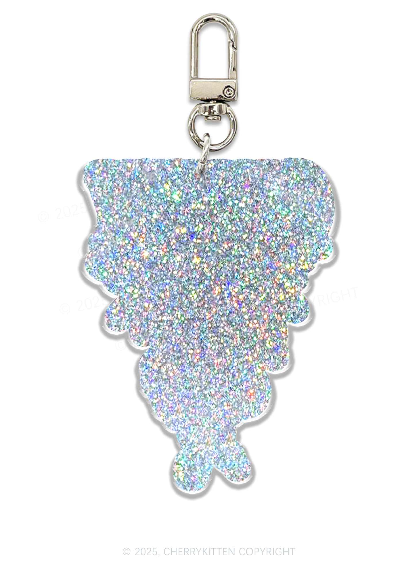 Cunty Satan 1Pc Y2K Glitter Keychain Cherrykitten - Image 2