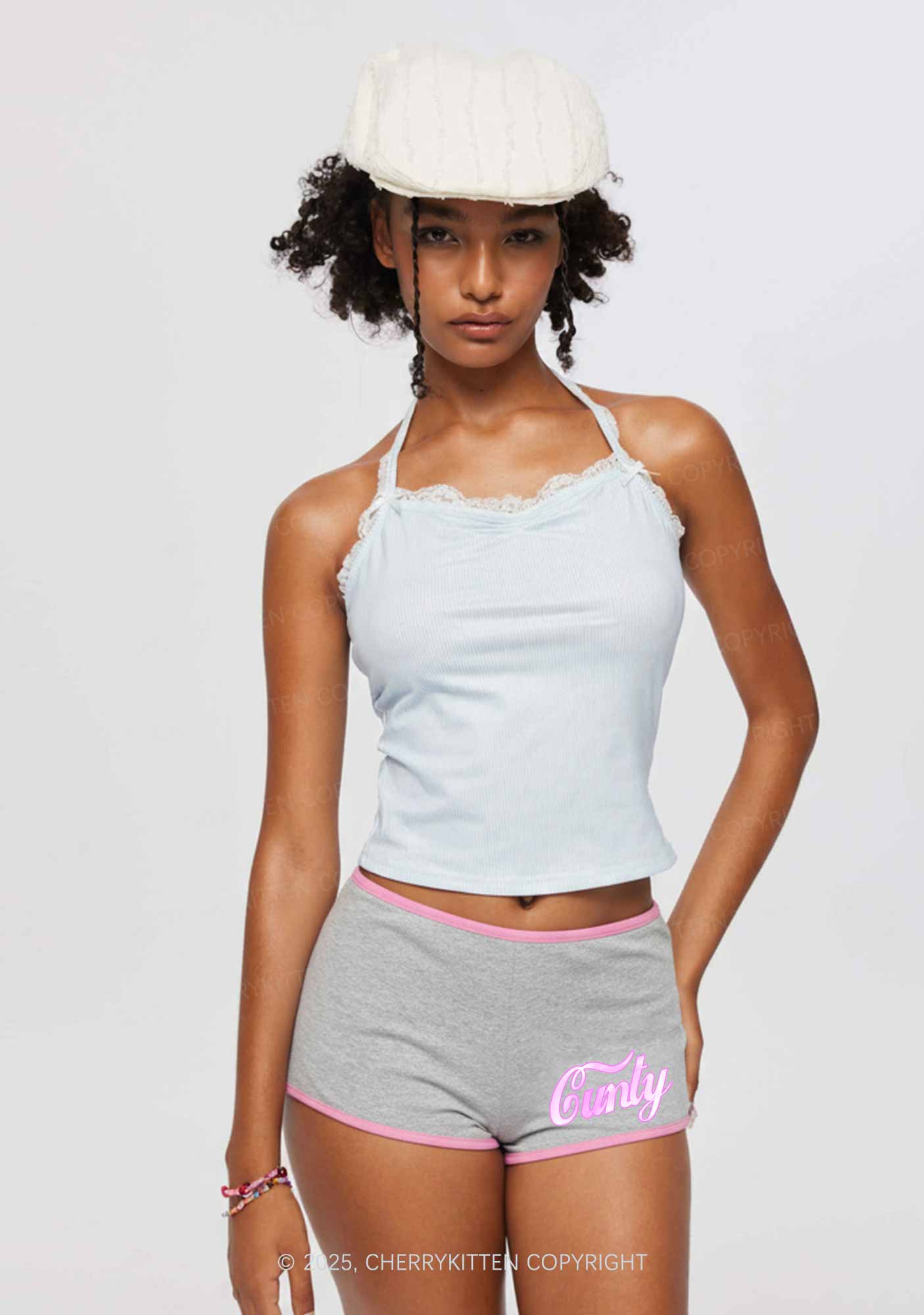 Cunty Y2K Booty Shorts Cherrykitten - Image 2