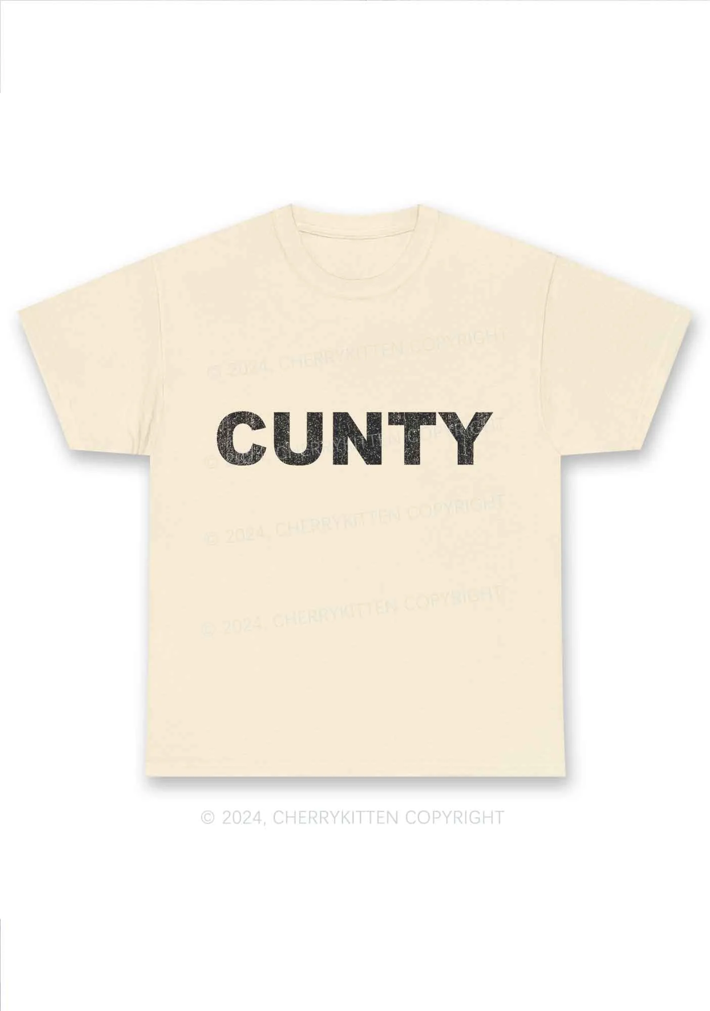 Cunty Y2K Chunky Shirt Cherrykitten - Image 2