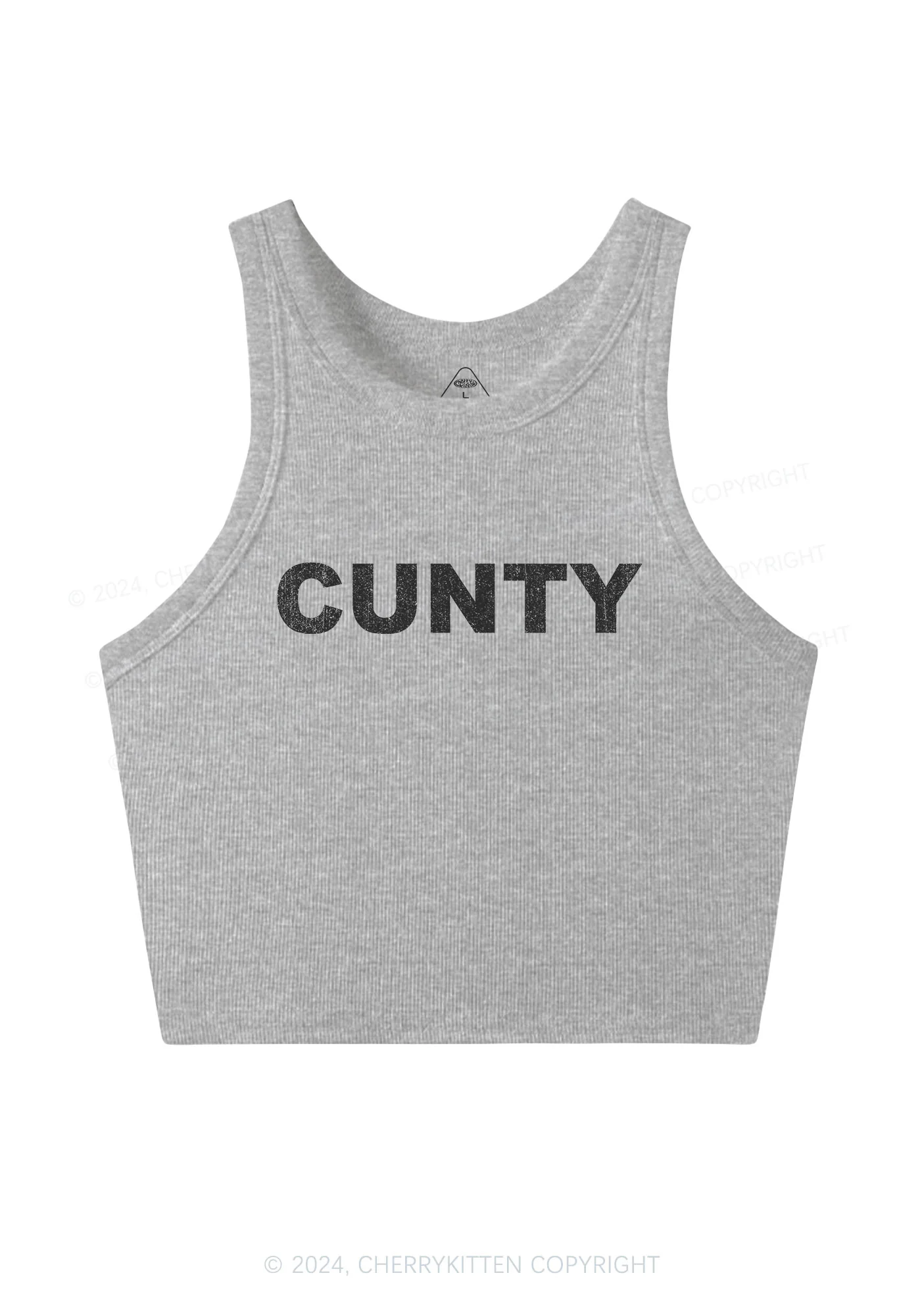 Cunty Y2K Crop Tank Top Cherrykitten - Image 5