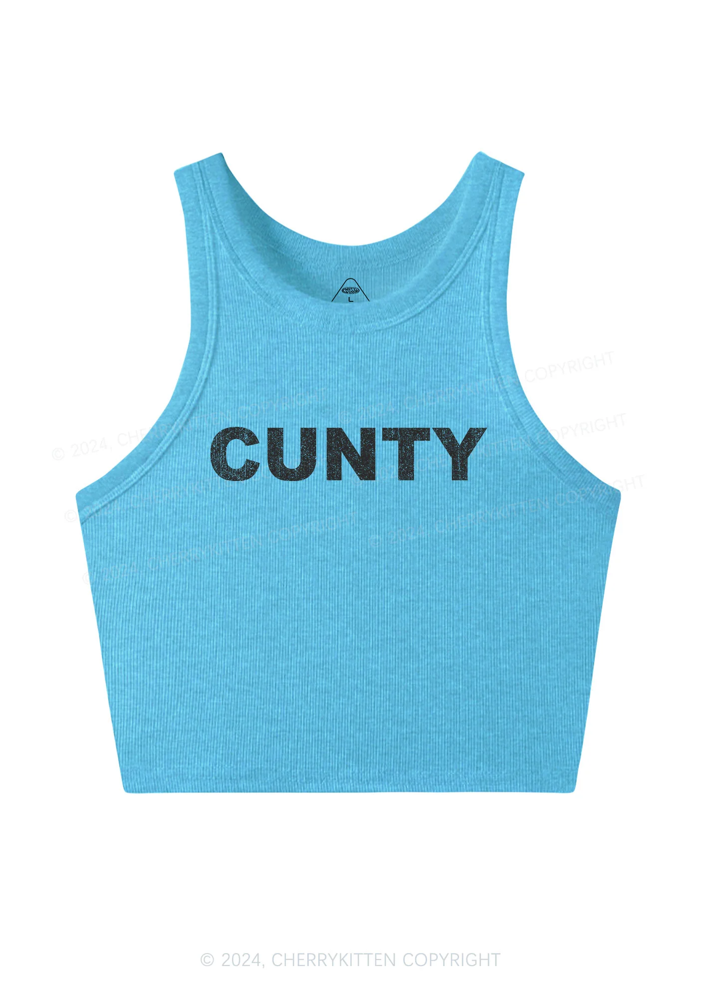 Cunty Y2K Crop Tank Top Cherrykitten - Image 6