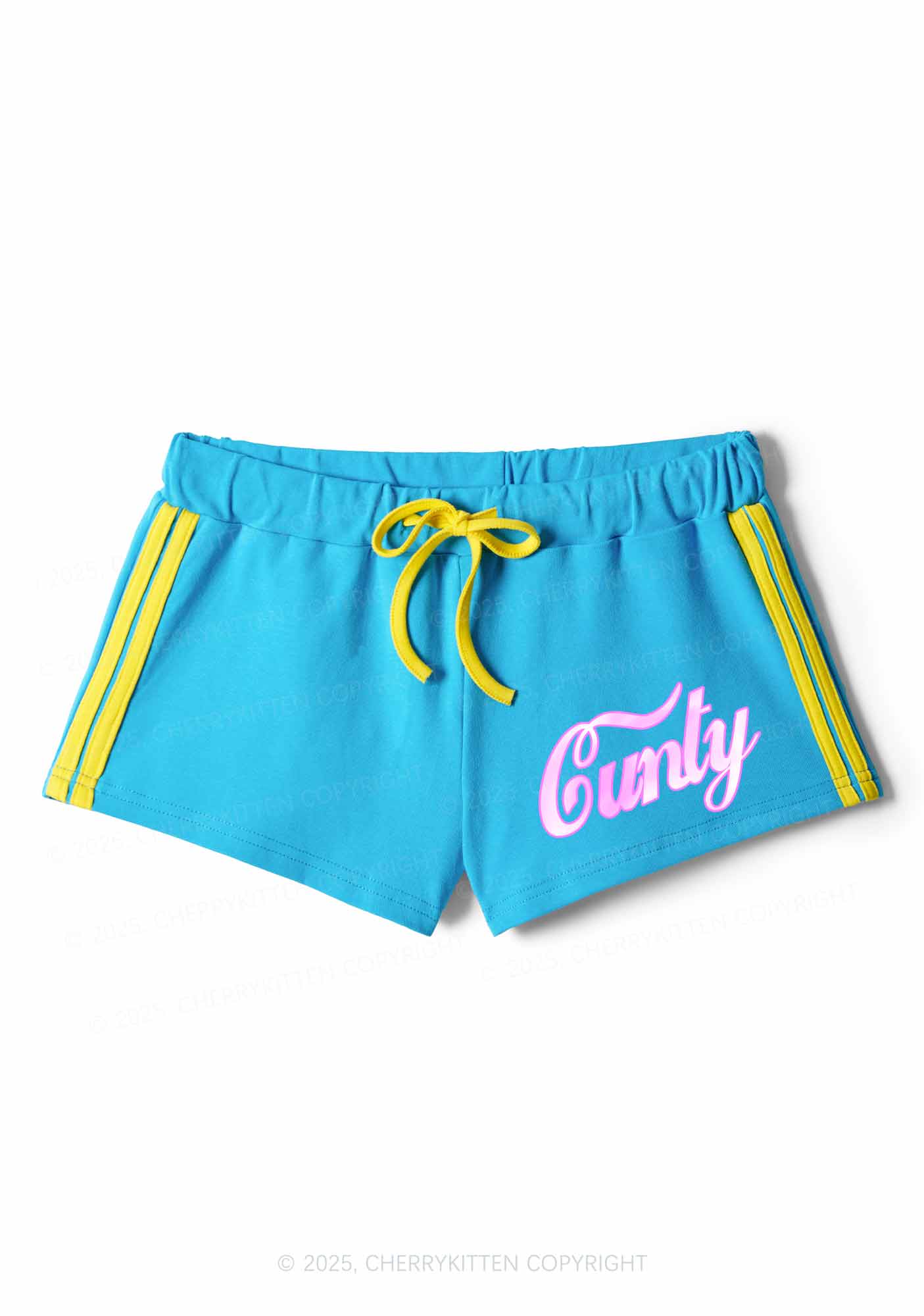 Cunty Y2K Drawstring Mini Shorts Cherrykitten - Image 2