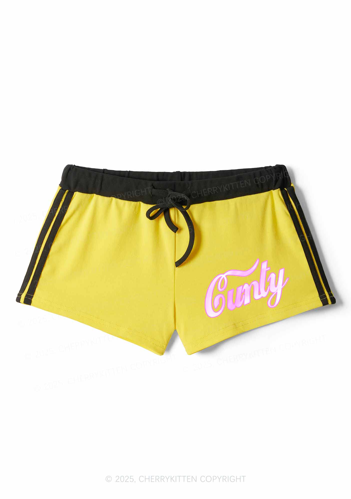 Cunty Y2K Drawstring Mini Shorts Cherrykitten - Image 5