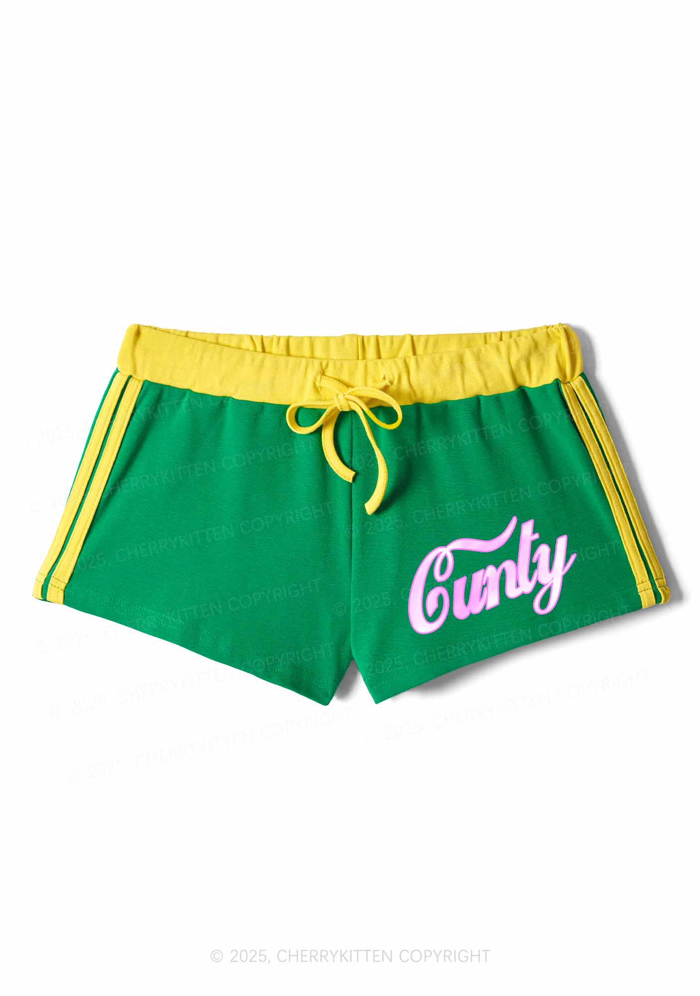 Cunty Y2K Drawstring Mini Shorts Cherrykitten - Image 6