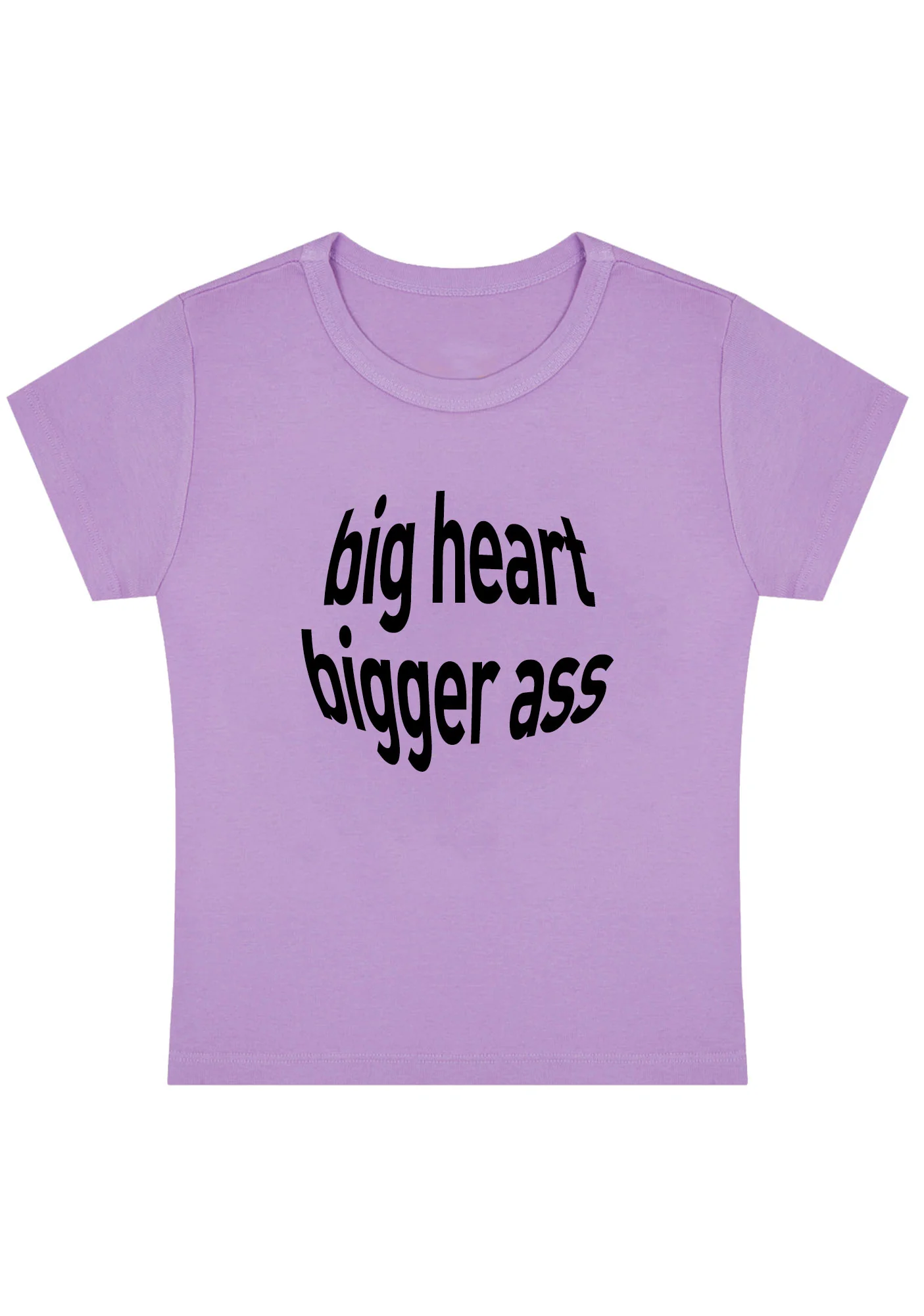 Curvy Big Heart Bigger Baby Tee - Image 4