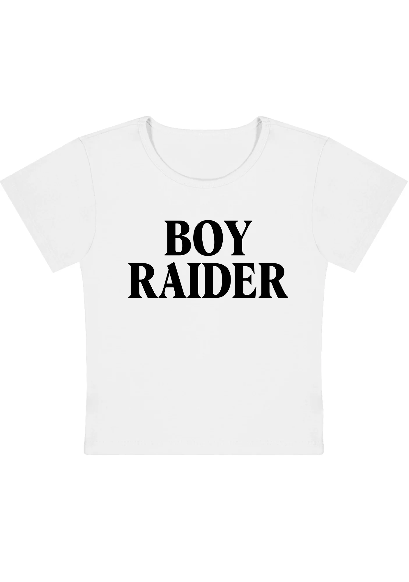 Curvy Boy Raider Baby Tee - Image 2