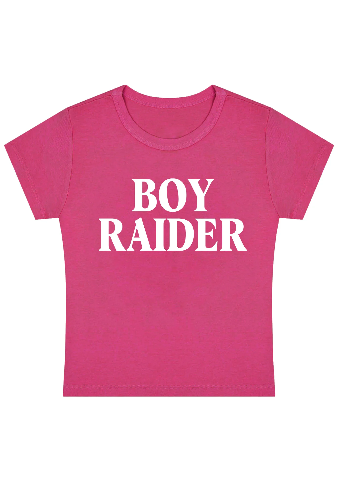 Curvy Boy Raider Baby Tee - Image 4