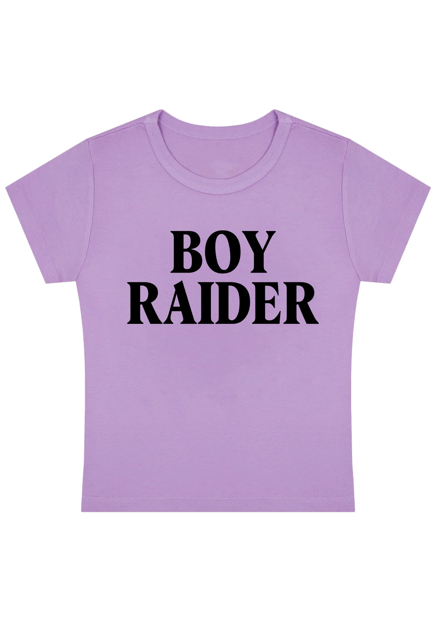 Curvy Boy Raider Baby Tee - Image 5