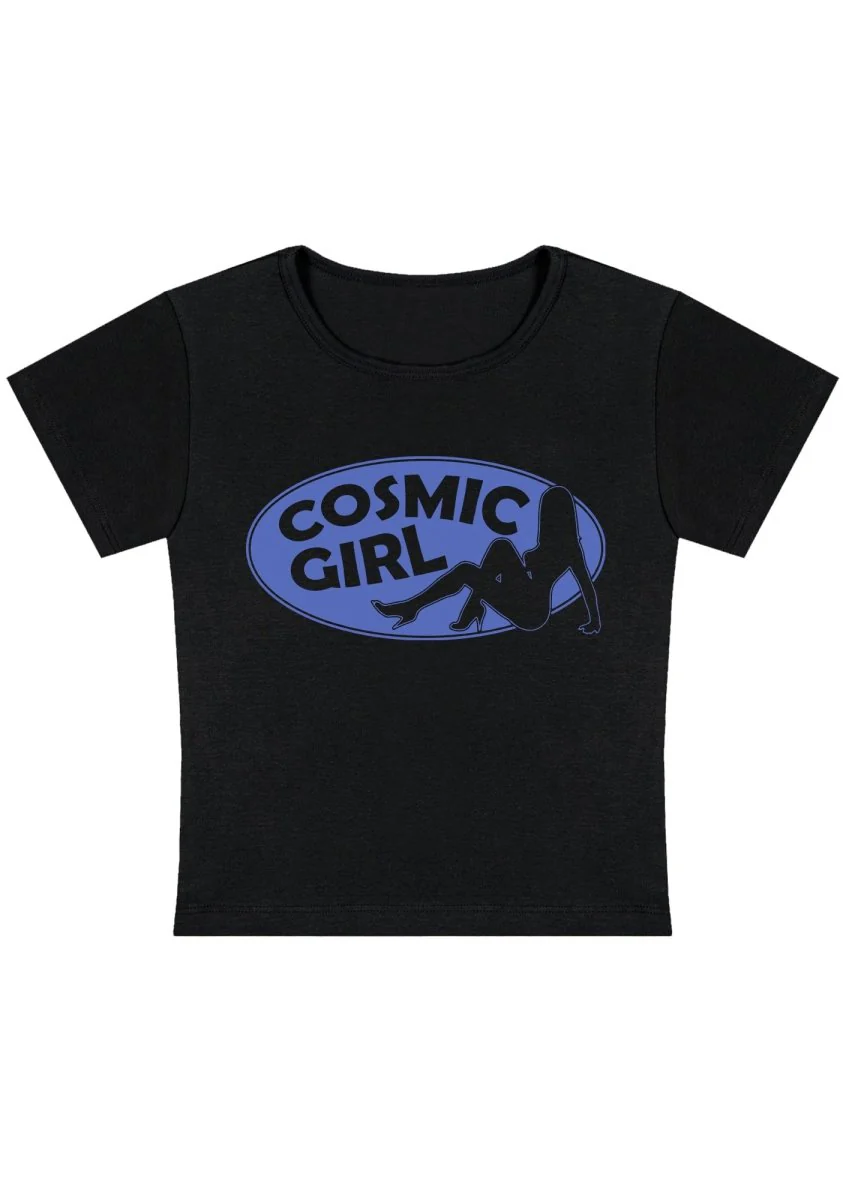 Curvy Cosmic Girl Baby Tee - Image 3