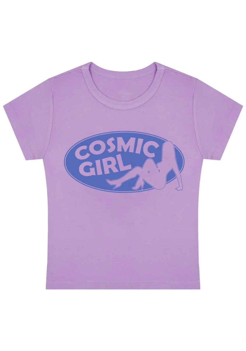 Curvy Cosmic Girl Baby Tee - Image 4