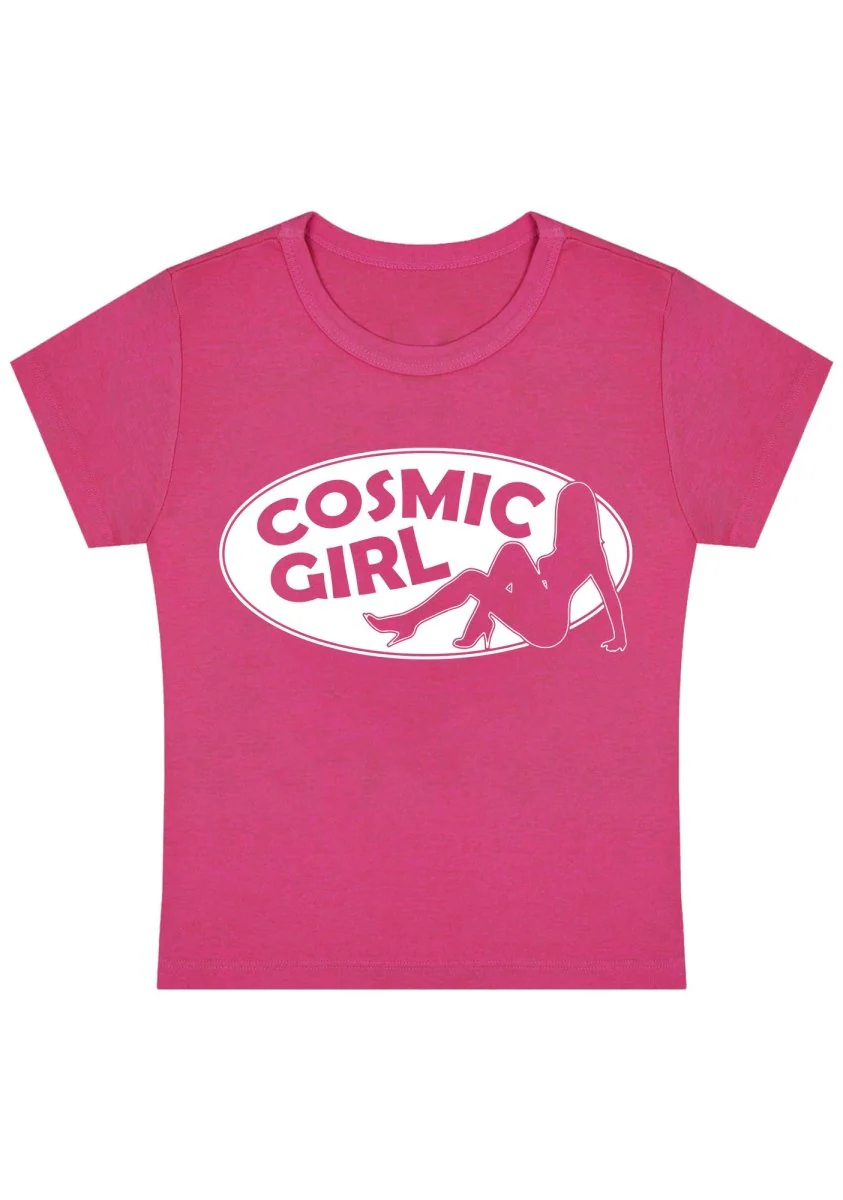 Curvy Cosmic Girl Baby Tee - Image 5