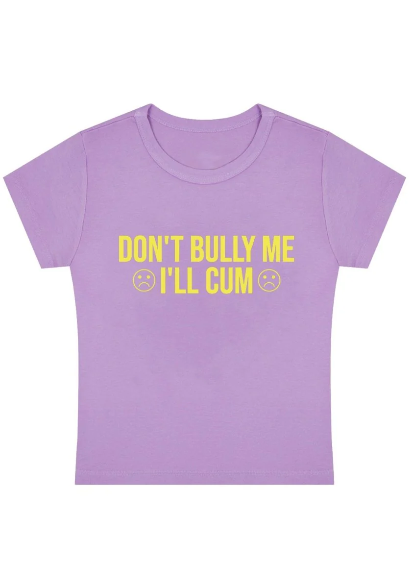 Curvy Don't Bully Me  Baby Tee - Image 4