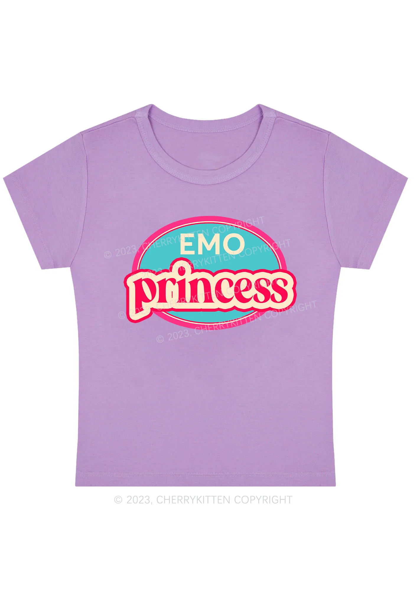 Curvy Emo Princess Baby Tee Cherrykitten - Image 4