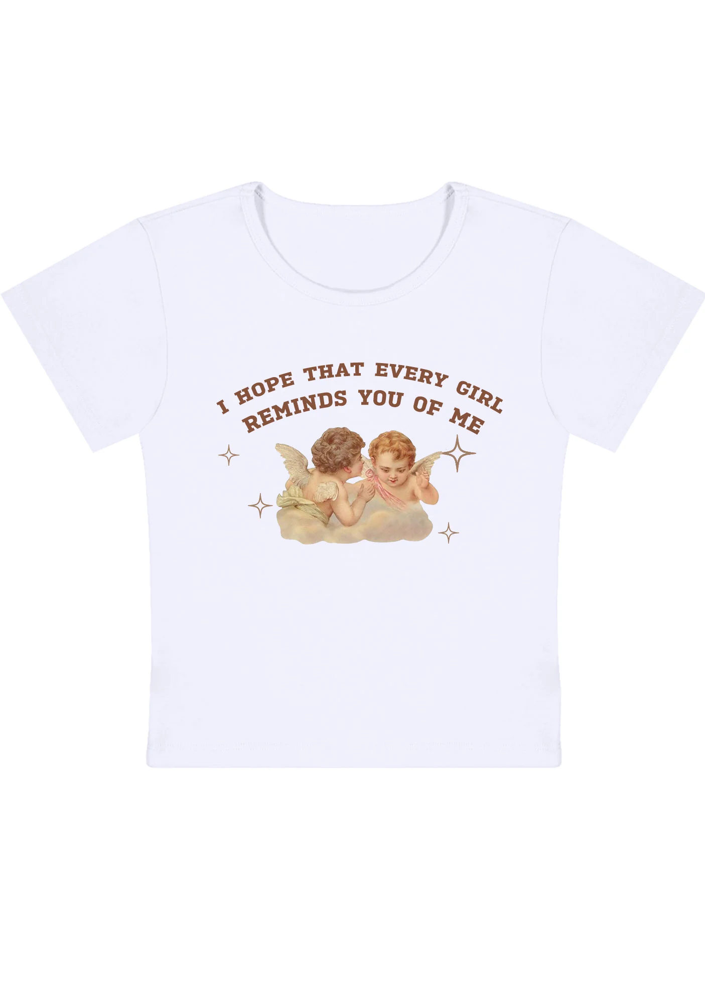 Curvy Every Girl Reminds You of Me Baby Tee - Image 2