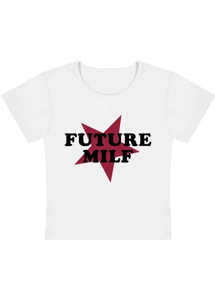 Curvy Future Mxxf Baby Tee - Image 3