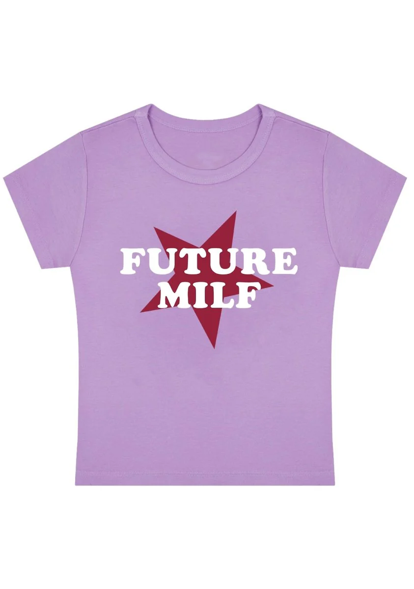 Curvy Future Mxxf Baby Tee - Image 4
