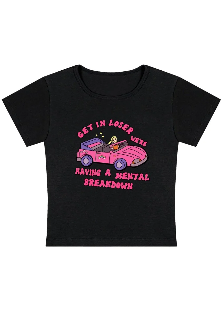 Curvy Get In The Car Baby Tee - Image 3