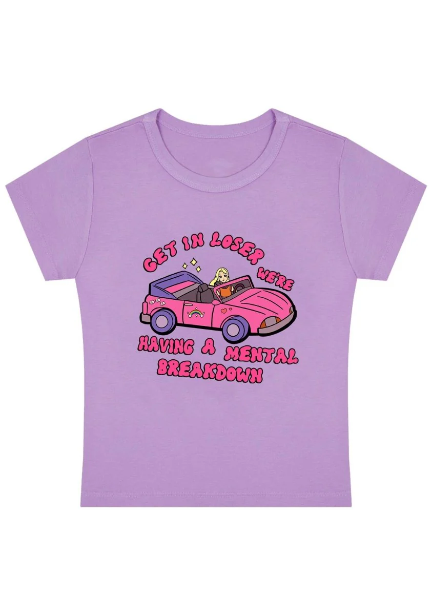 Curvy Get In The Car Baby Tee - Image 4